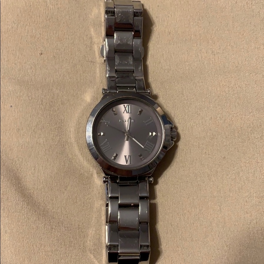 Silver watch
